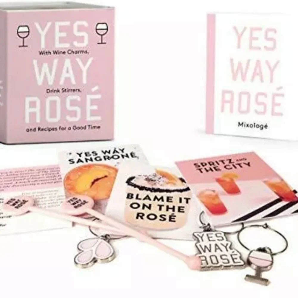 Yes Way Rosé Mini Kit : Wine Charms